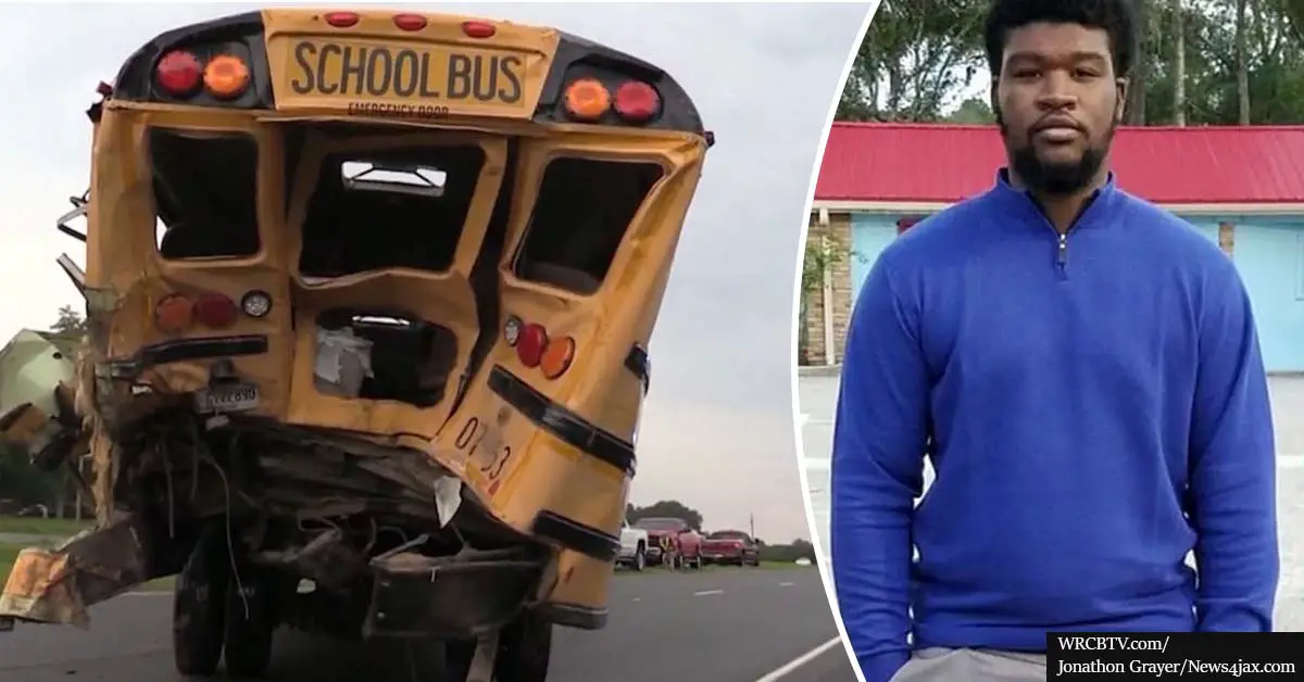 Truck Driver Uses Final Moments Of His Life To Rescue Children After School Bus Crash