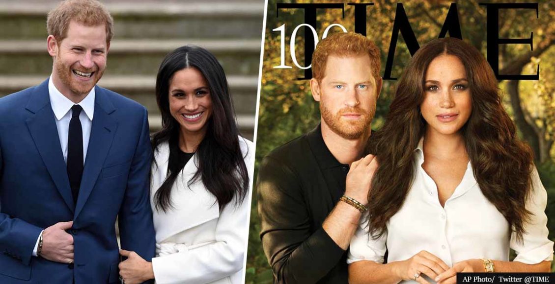 Harry and Meghan on the COVER of Time's 'Most Influential People of 2021'