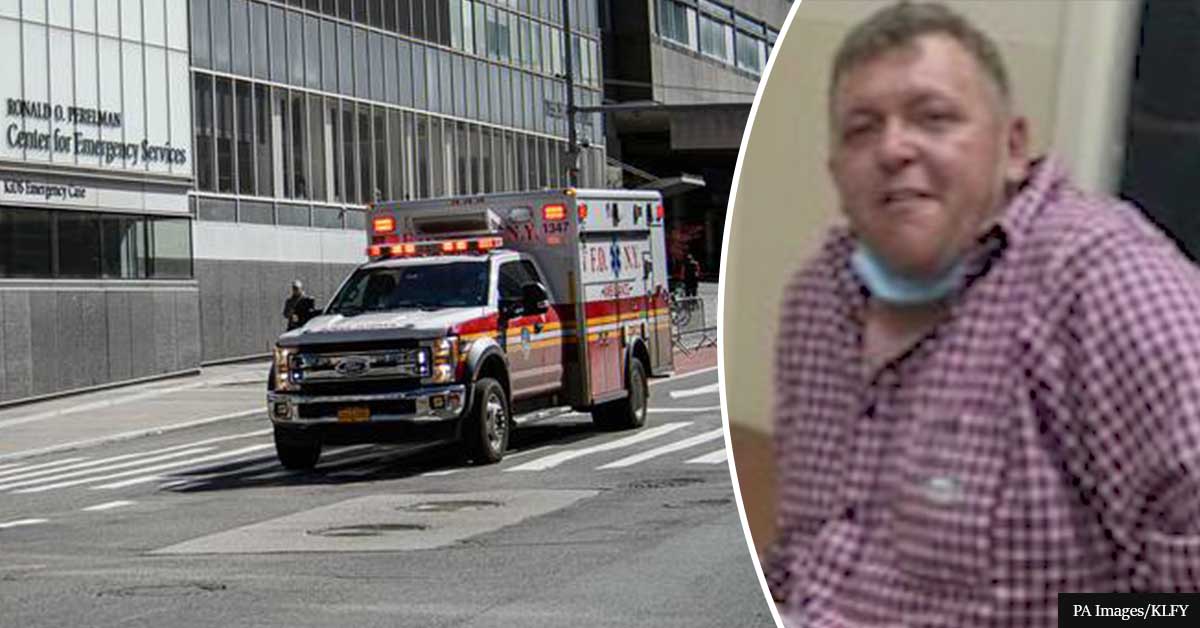 Man stole ambulance because it was taking too long to receive treatment