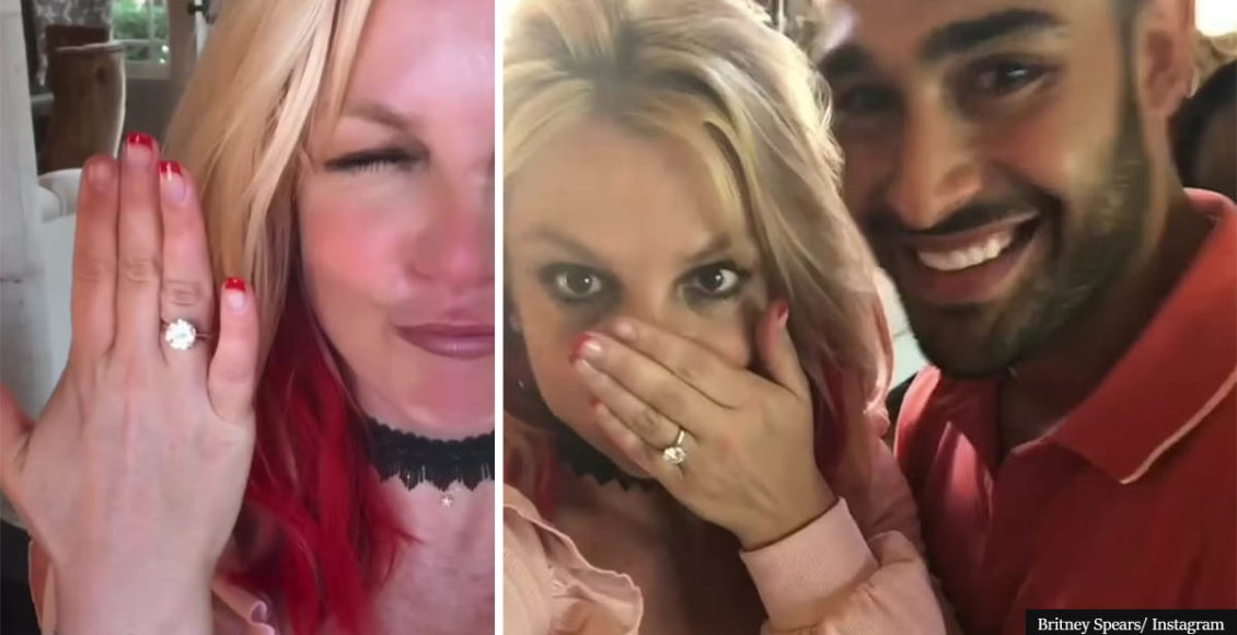 She said "YES": Britney Spears Just Got Engaged To Her Boyfriend Sam Asghari