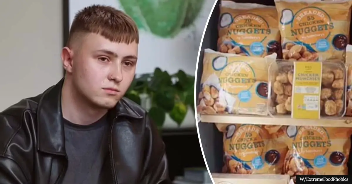 Teenager with food phobia lives on 100 chicken nuggets a week