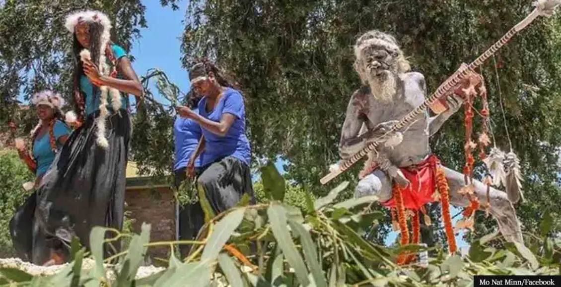 Aboriginal elder travels almost 2,000 miles to celebrate granddaughter’s graduation