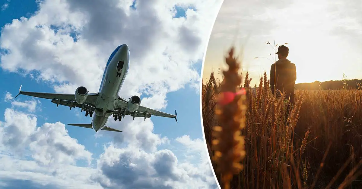 Airplane Drops Human Waste In Man's Garden And Splatters Him "In A Very Unpleasant Way"