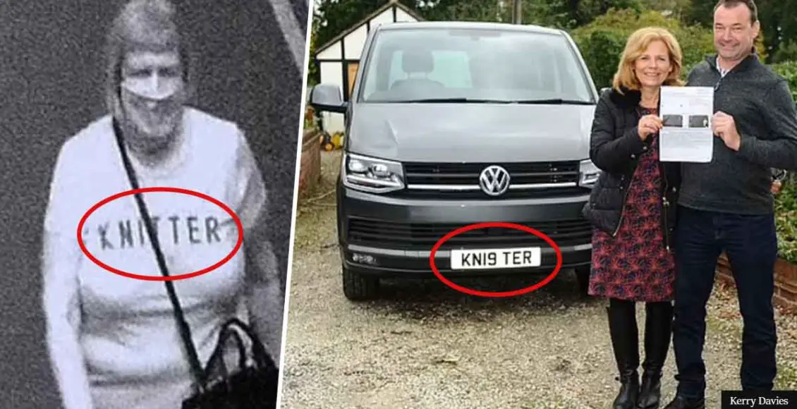 Couple With KN19 TER License Plate Receive Fine... Because Of Strange Woman's T-Shirt