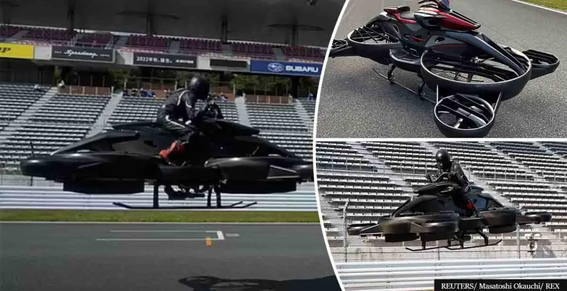 Flying motorbike that can cruise at 60mph will be FOR SALE for $682,000 in 2022