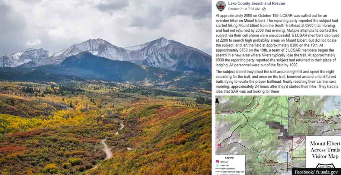 Hiker lost for over 24 hours ignored calls from rescuers because he didn't want to pick up an unknown number