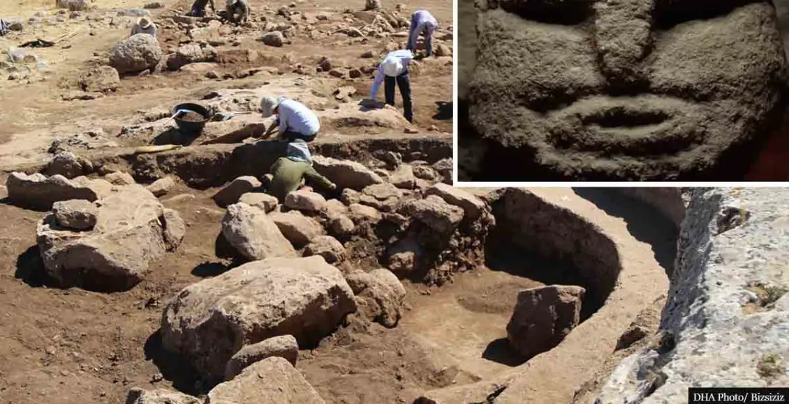 Human statues uncovered at one of the most important settlements of Neolithic period