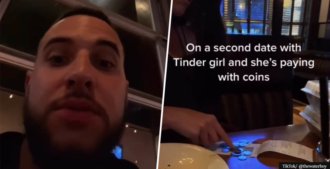 Man Blasted Online After Shaming His Date Because She Paid For Their Meal With Coins