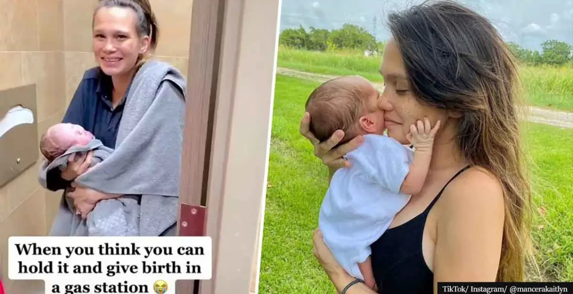Texan Mother Delivers Baby By Herself In A Gas Station Bathroom After Assuming She Just Needed To Use The Toilet