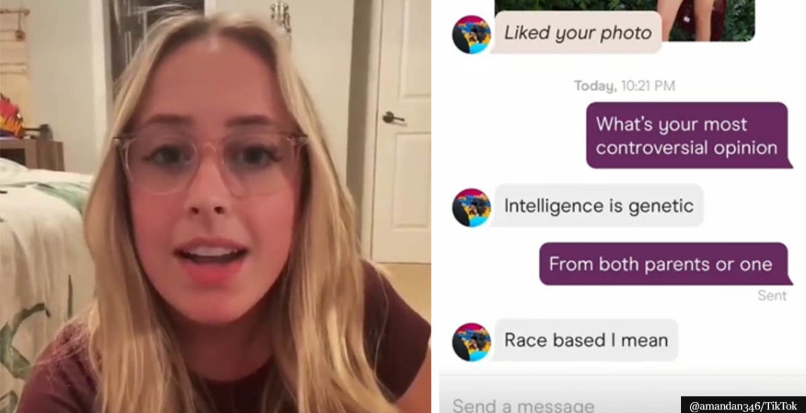 Woman shocked by dating app matches' most controversial views