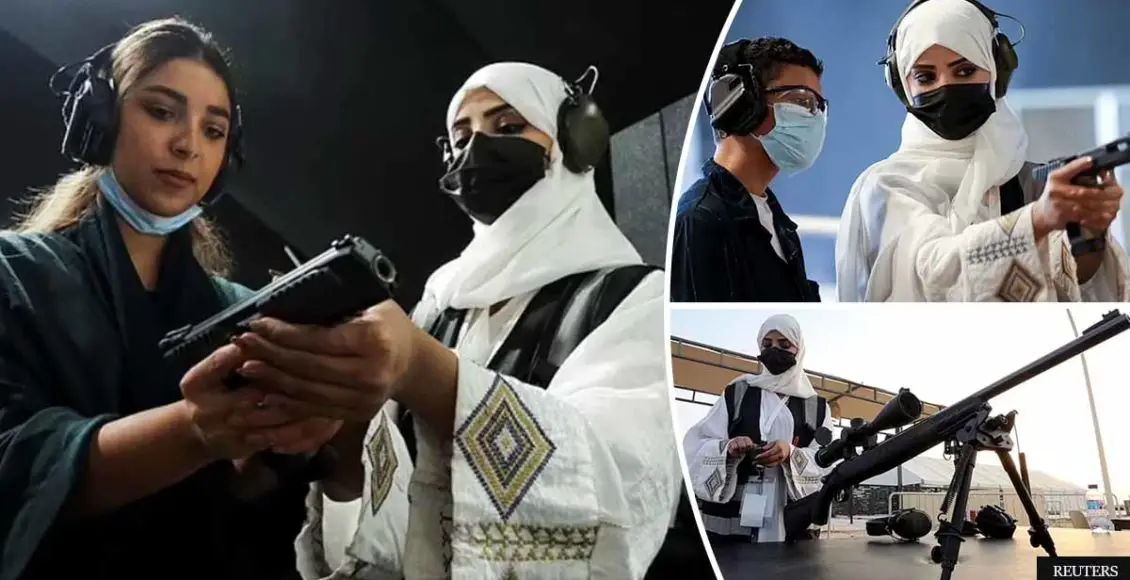 Another Win: Saudi Women Flock To Gun Ranges As They Celebrate New Rights