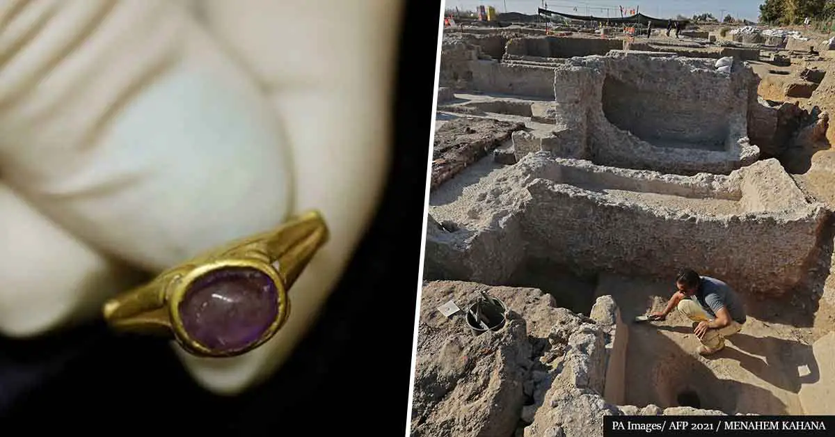 Archaeologists discover ancient 'hangover prevention' ring