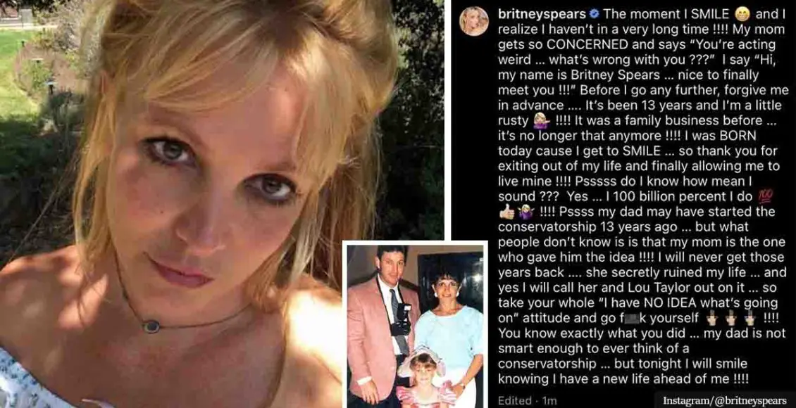 Britney Spears Goes After Her Mother As Her Father Asks The Court To Immediately End The Conservatorship