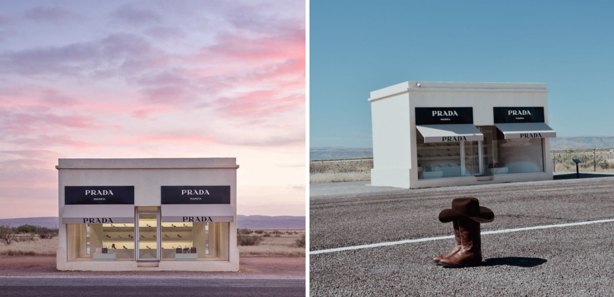 FAKE PRADA store in the middle of nowhere becomes cult destination