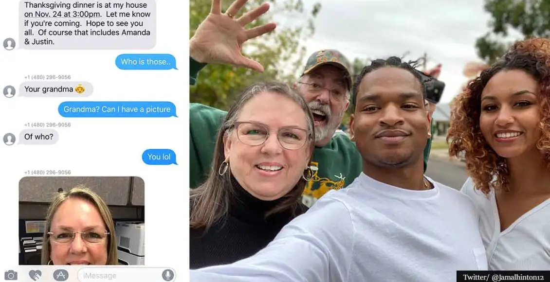 Grandmother And Complete Stranger Are About To Spend Sixth Thanksgiving Together After Accidental Text From Years Ago