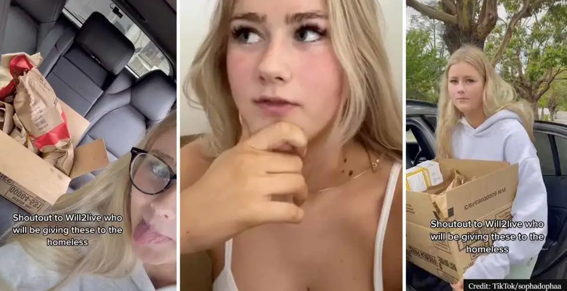 Influencer Criticized For Spending Hundreds Of Dollars On McDonald's Order To Feed The Homeless Fights Back