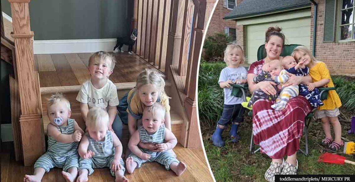 Mom who wished for a third child "shocked" after conceiving triplets