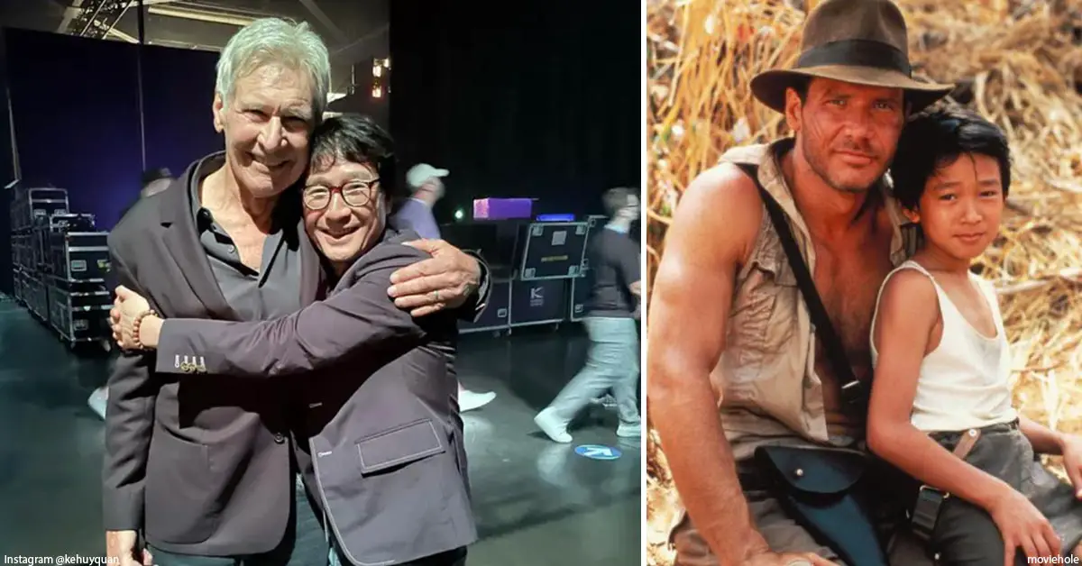 Indiana Jones and Short Round Reunite After Almost 40 Years